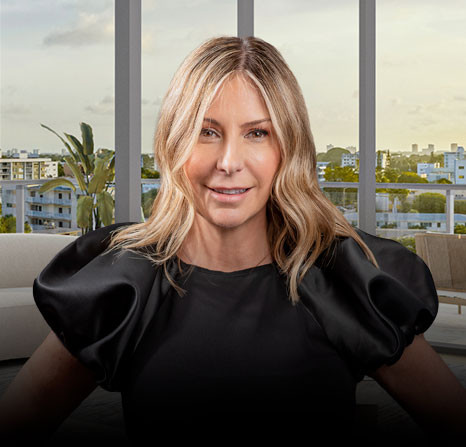 Monica Cohan, esteemed Miami luxury real estate broker and director. MC Miami Realty Luxury Condos