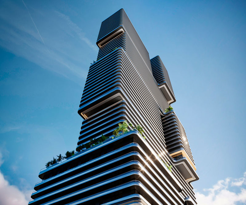 Elegant Mercedes-Benz Building in Miami - MC Miami Realty