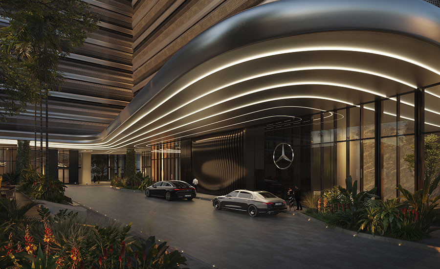 Mercedes Benz Places