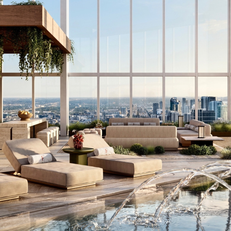 Miami River waterfront near the location of the record Faena Residences Miami penthouse sale.