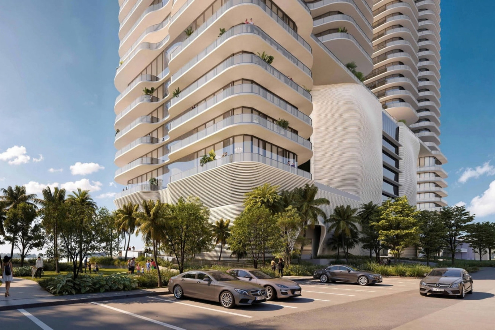 Biscayne Bay waterfront in North Bay Village near proposed condo tower site